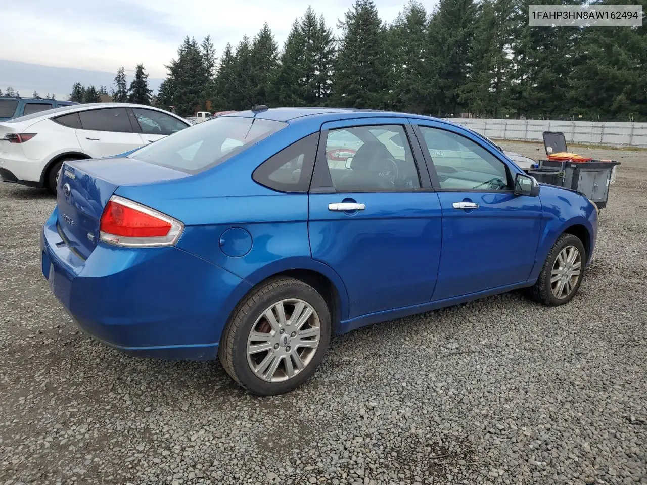 1FAHP3HN8AW162494 2010 Ford Focus Sel