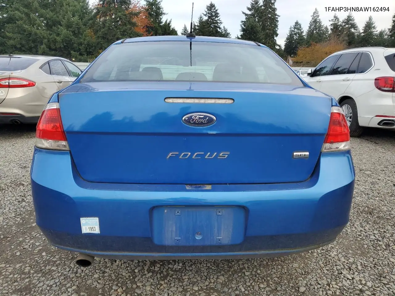 1FAHP3HN8AW162494 2010 Ford Focus Sel