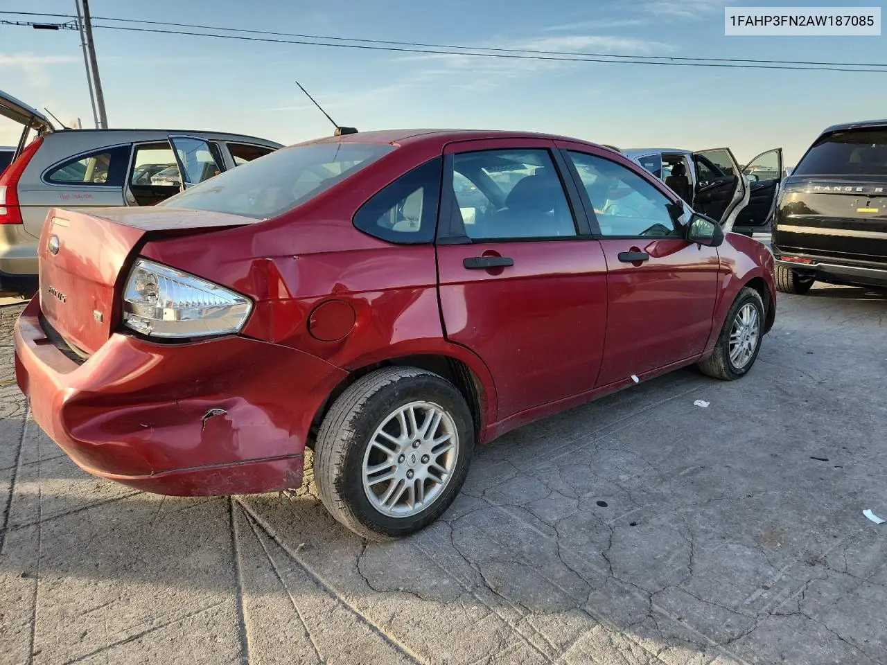 1FAHP3FN2AW187085 2010 Ford Focus Se