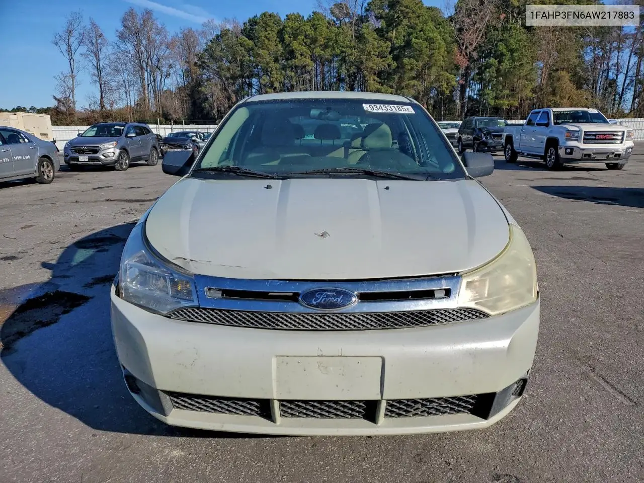 1FAHP3FN6AW217883 2010 Ford Focus Se