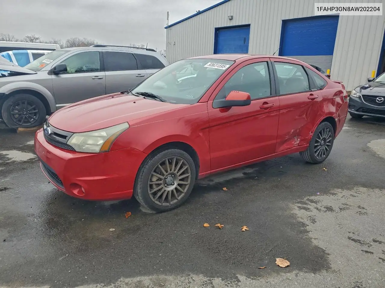 1FAHP3GN8AW202204 2010 Ford Focus Ses