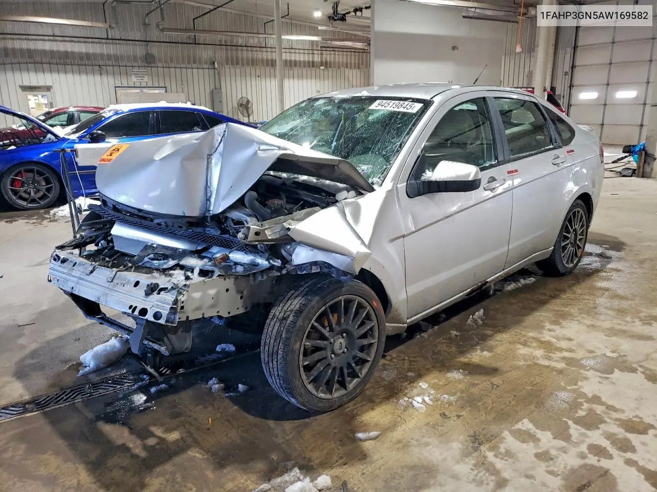 1FAHP3GN5AW169582 2010 Ford Focus Ses