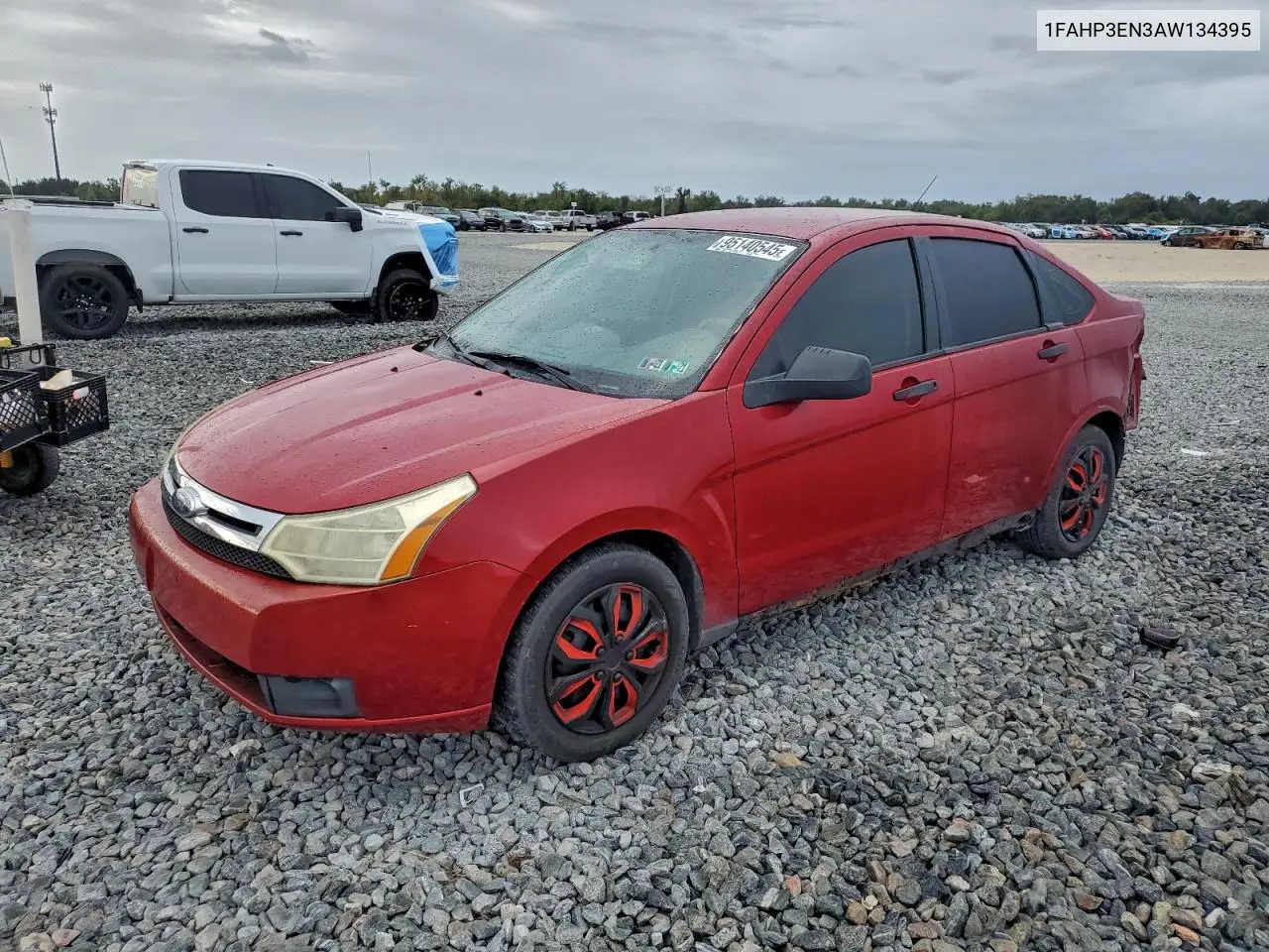 1FAHP3EN3AW134395 2010 Ford Focus S