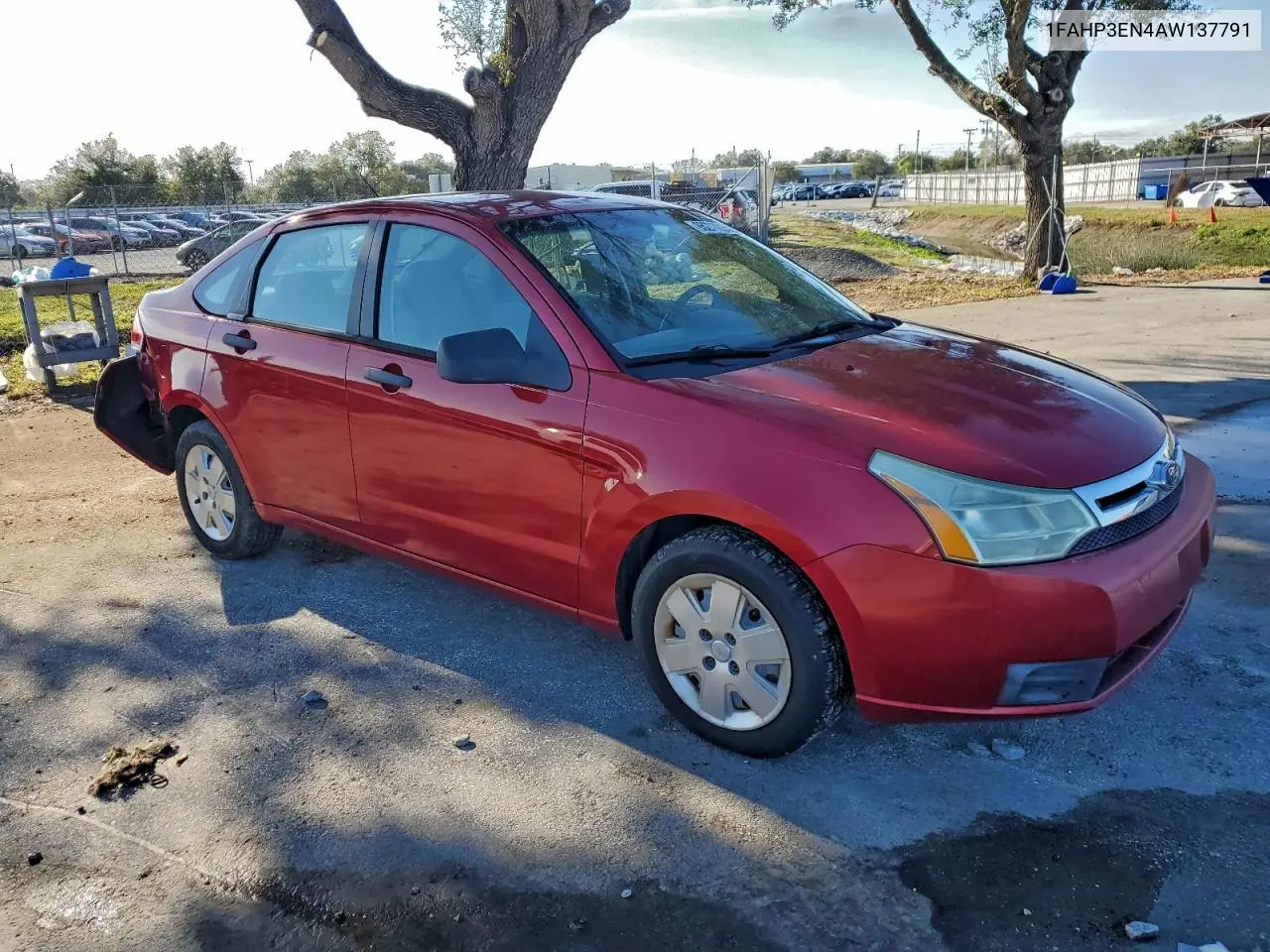1FAHP3EN4AW137791 2010 Ford Focus S