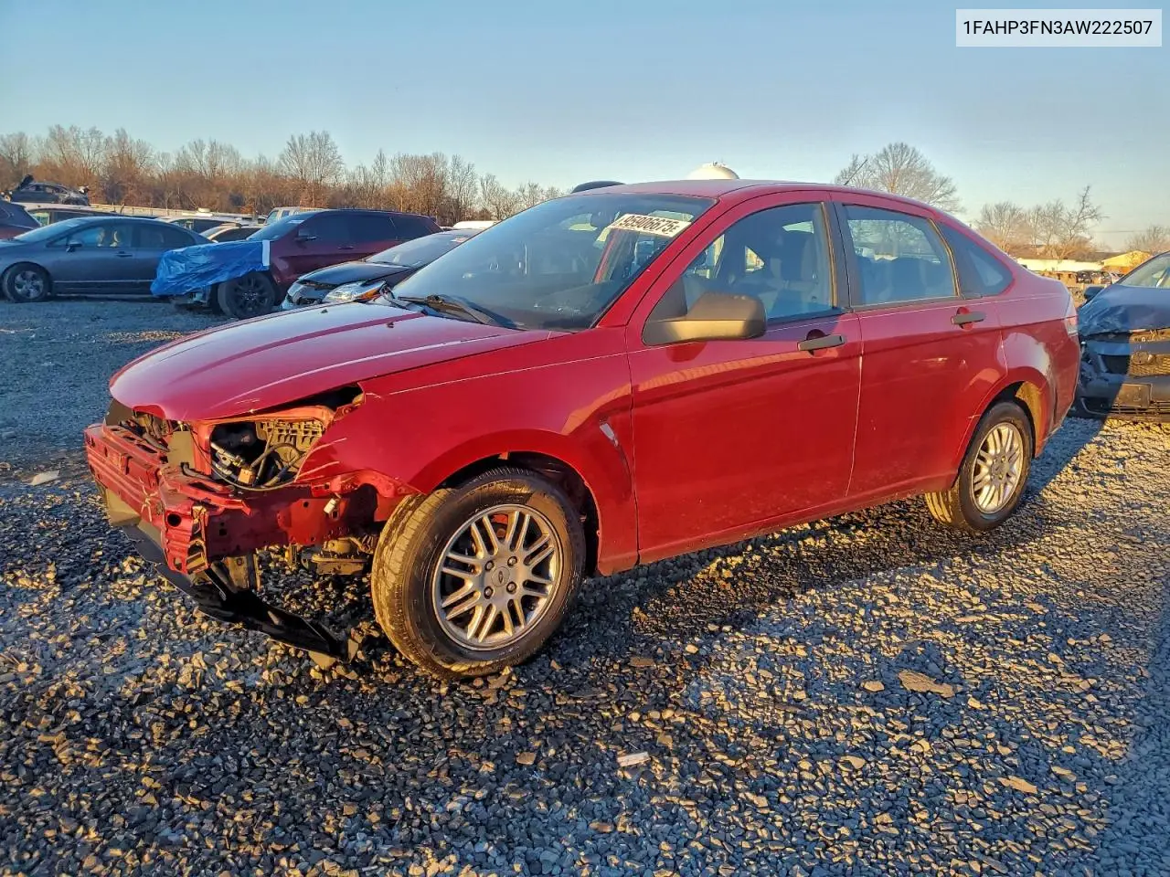 1FAHP3FN3AW222507 2010 Ford Focus Se