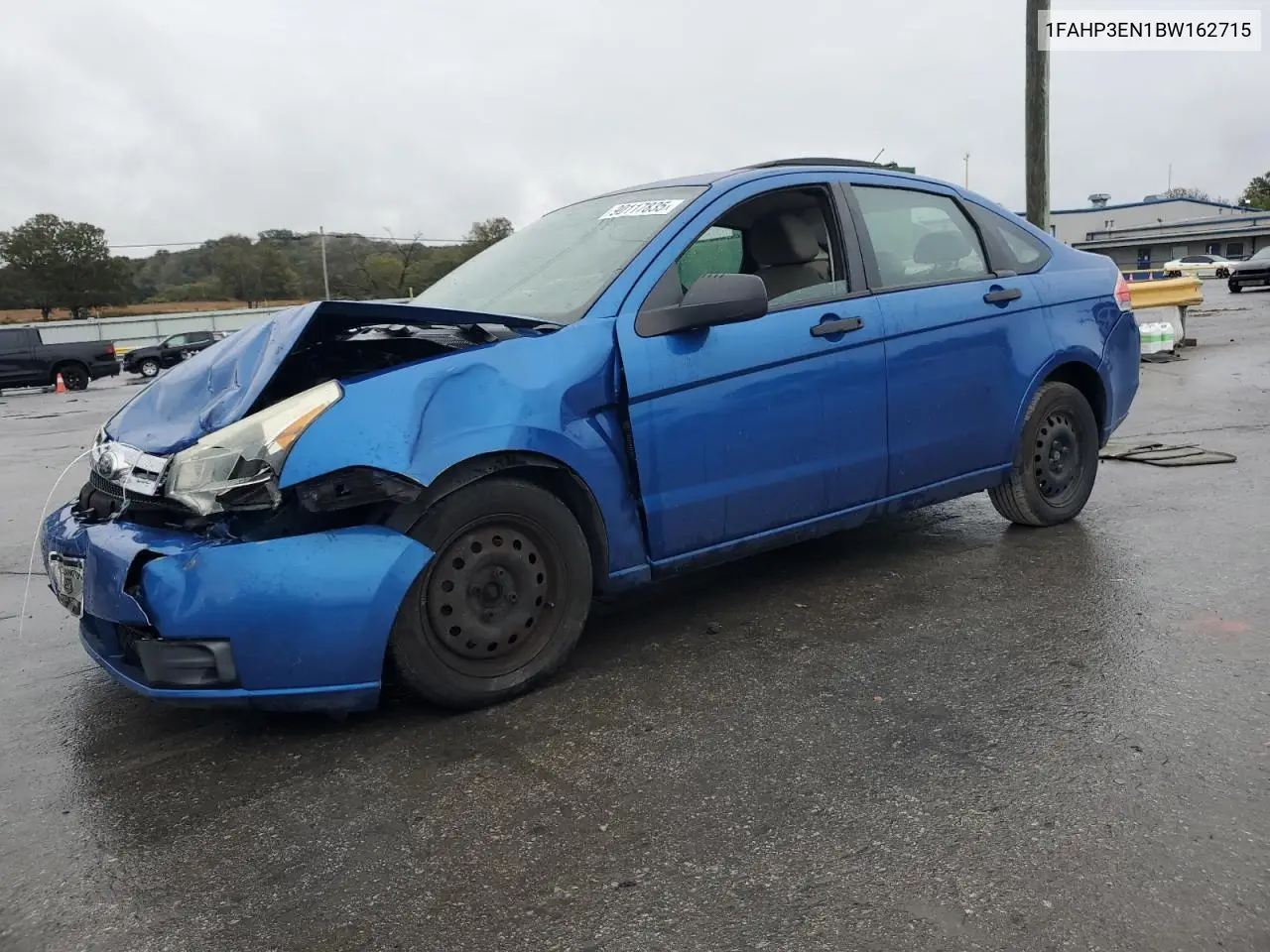 1FAHP3EN1BW162715 2011 Ford Focus S