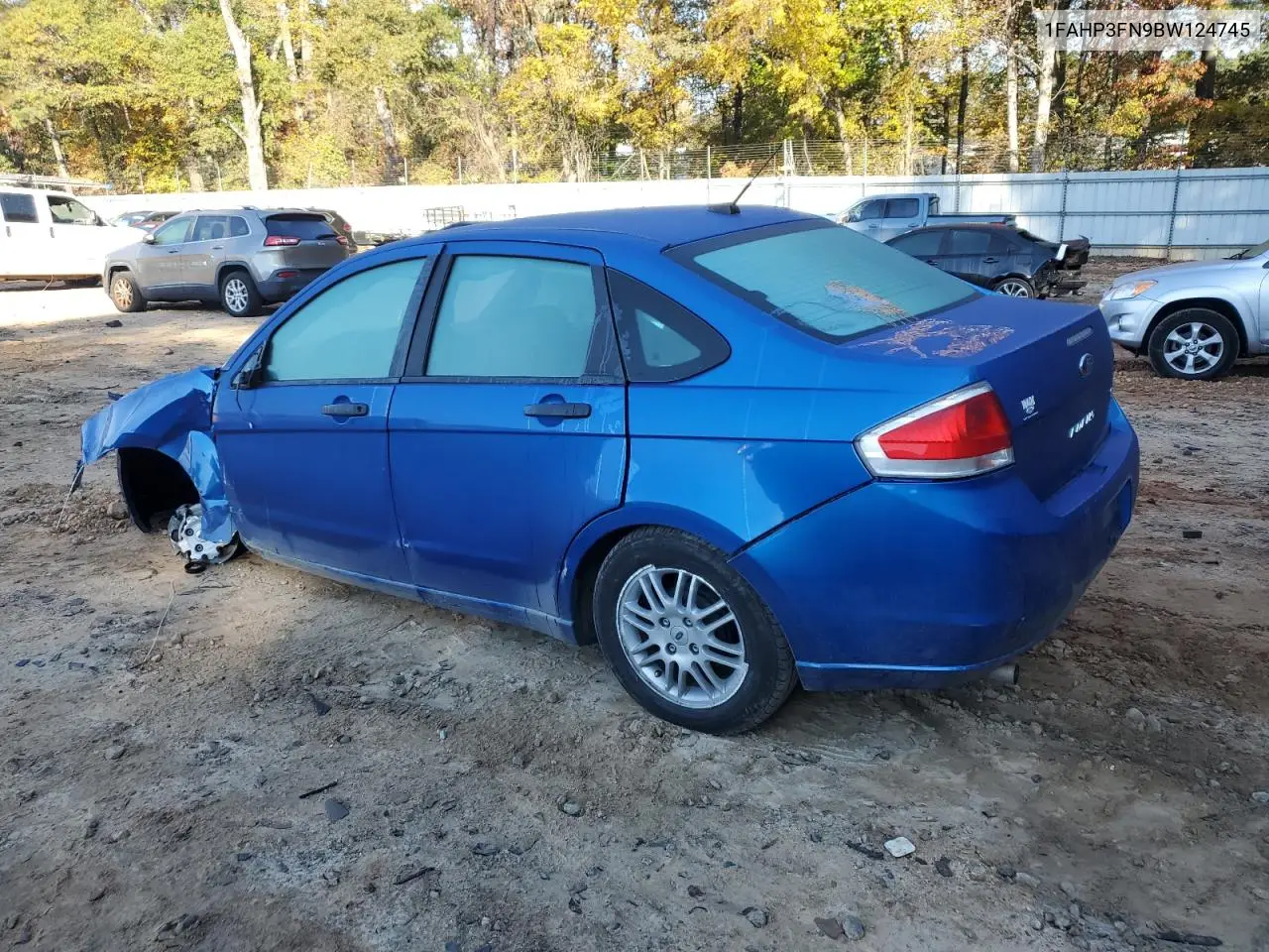 1FAHP3FN9BW124745 2011 Ford Focus Se