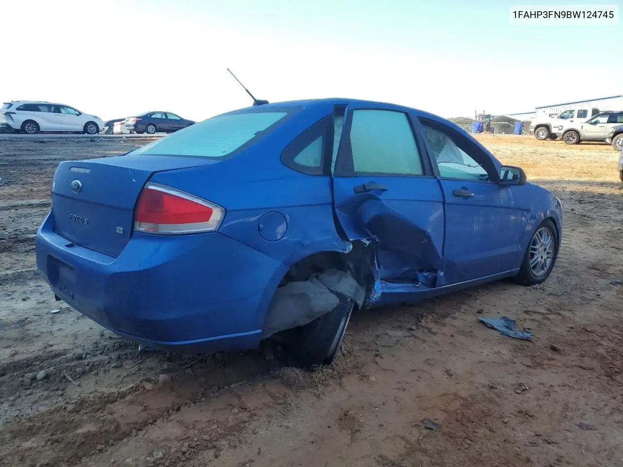 1FAHP3FN9BW124745 2011 Ford Focus Se
