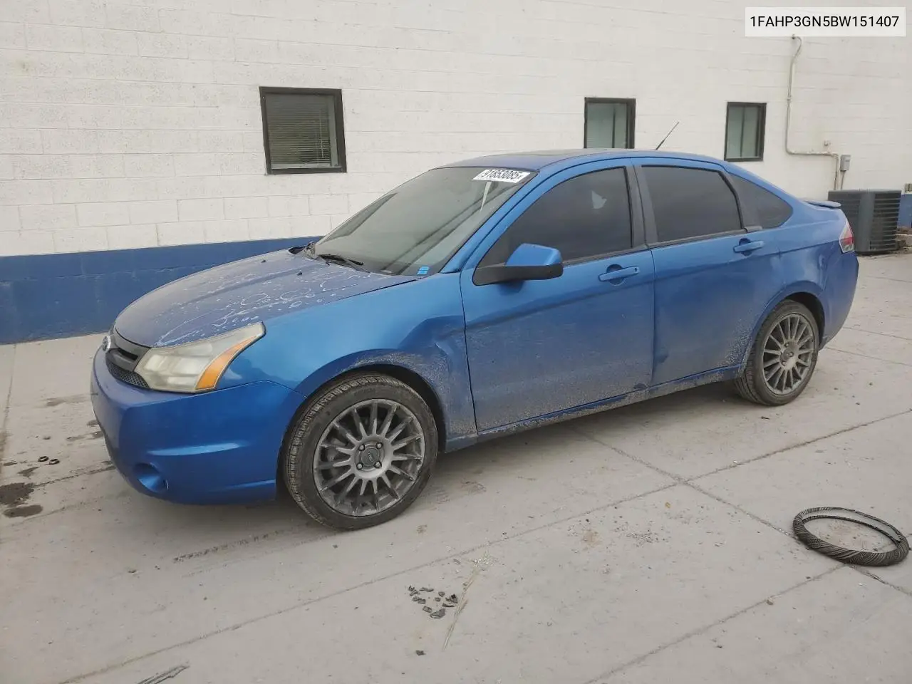 1FAHP3GN5BW151407 2011 Ford Focus Ses