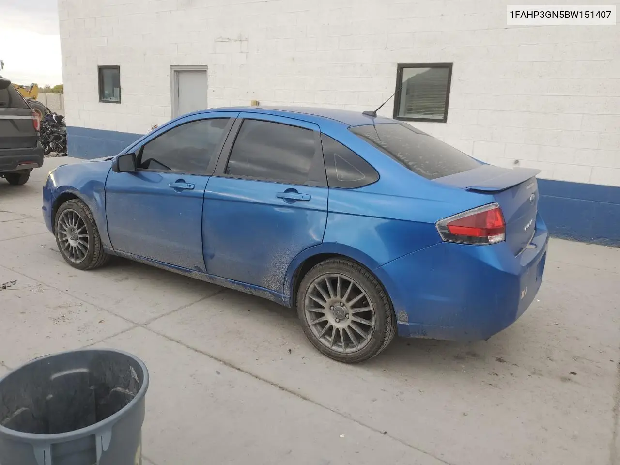 1FAHP3GN5BW151407 2011 Ford Focus Ses