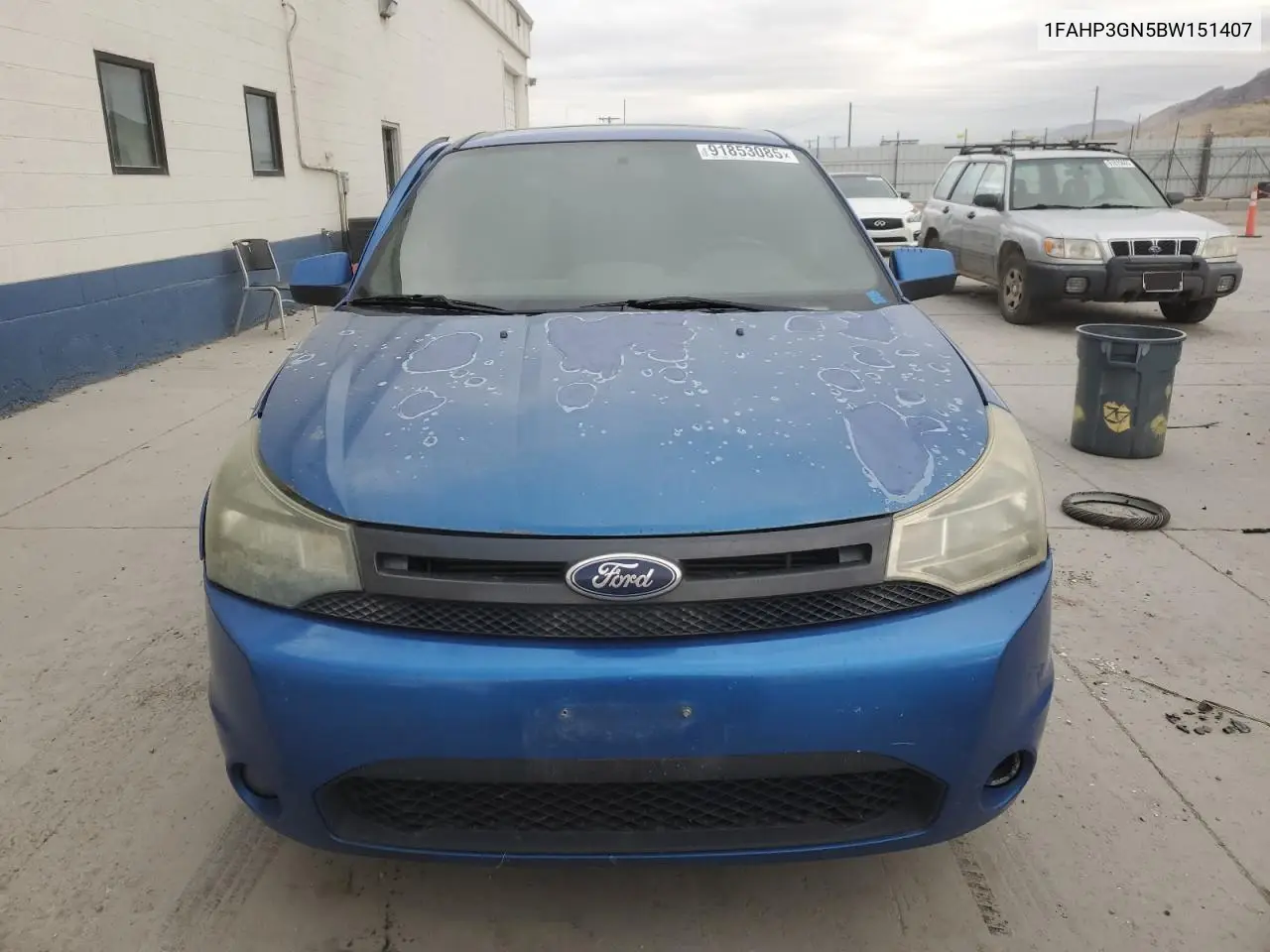 1FAHP3GN5BW151407 2011 Ford Focus Ses