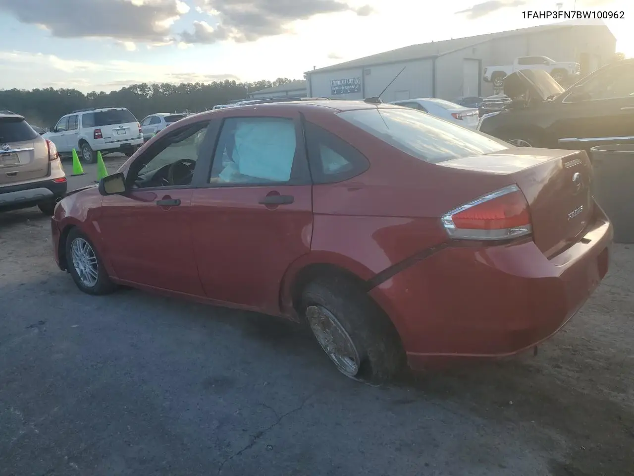 1FAHP3FN7BW100962 2011 Ford Focus Se