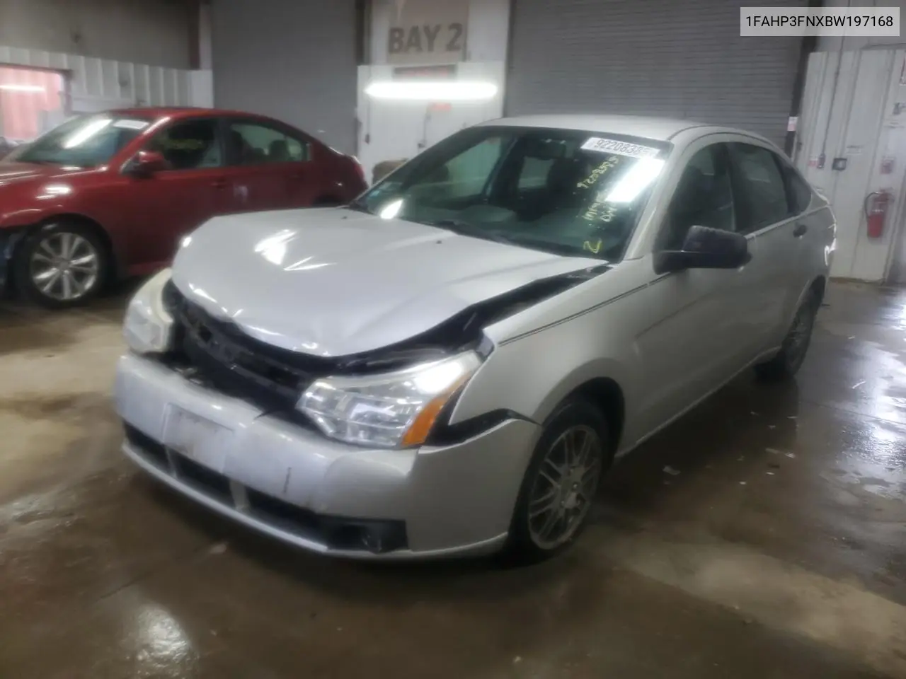 1FAHP3FNXBW197168 2011 Ford Focus Se