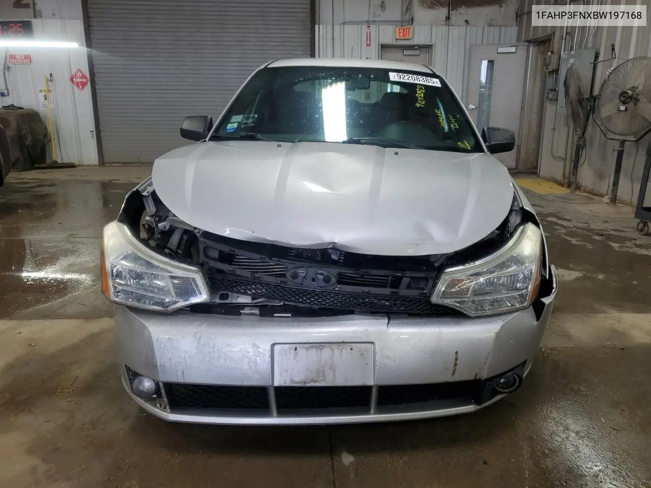 1FAHP3FNXBW197168 2011 Ford Focus Se