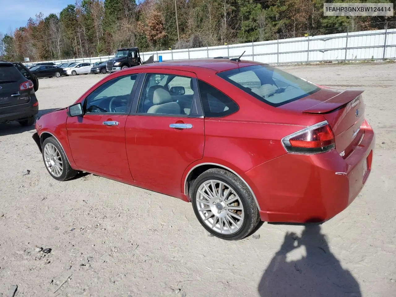 1FAHP3GNXBW124414 2011 Ford Focus Ses