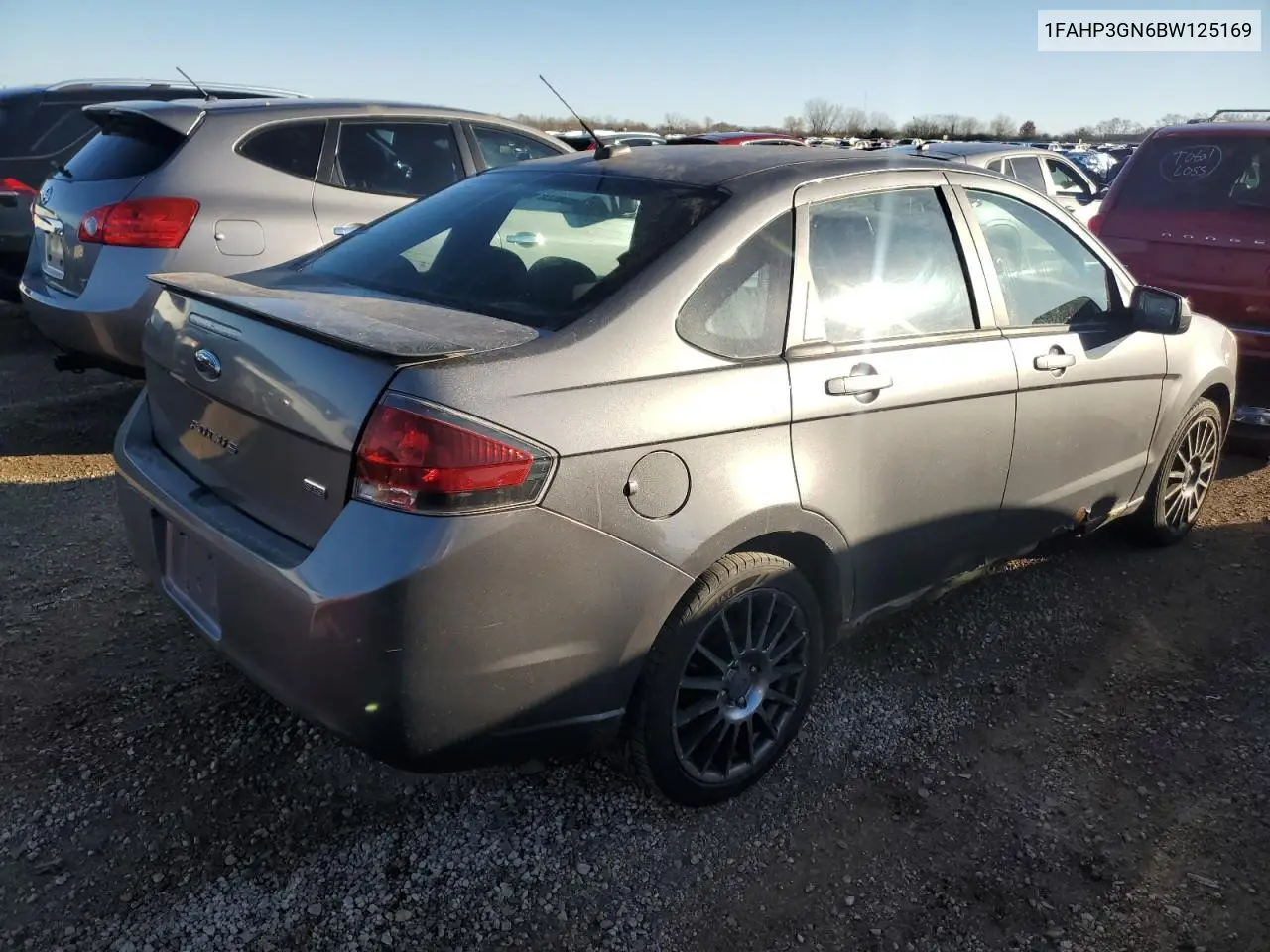 1FAHP3GN6BW125169 2011 Ford Focus Ses