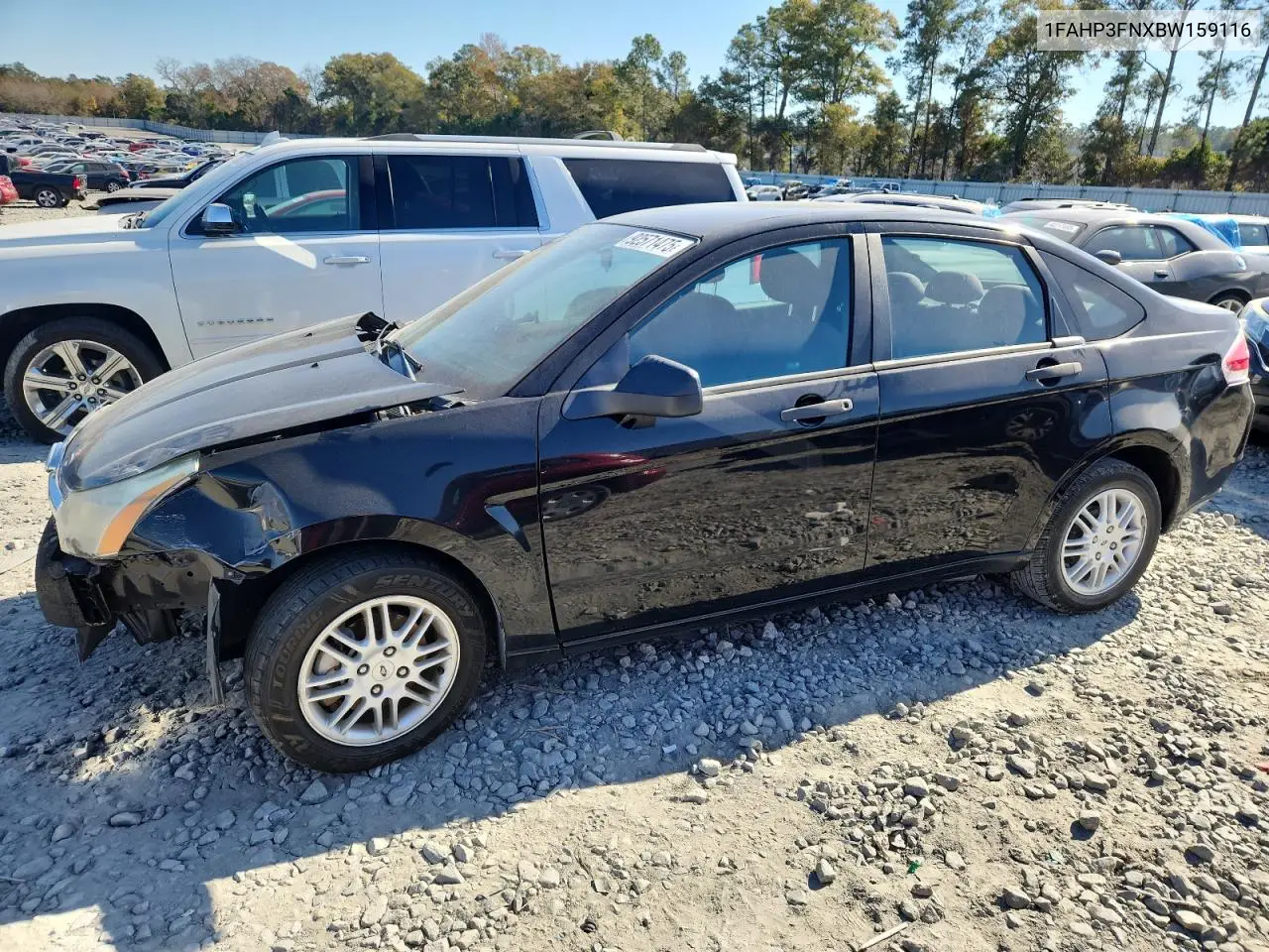 1FAHP3FNXBW159116 2011 Ford Focus Se