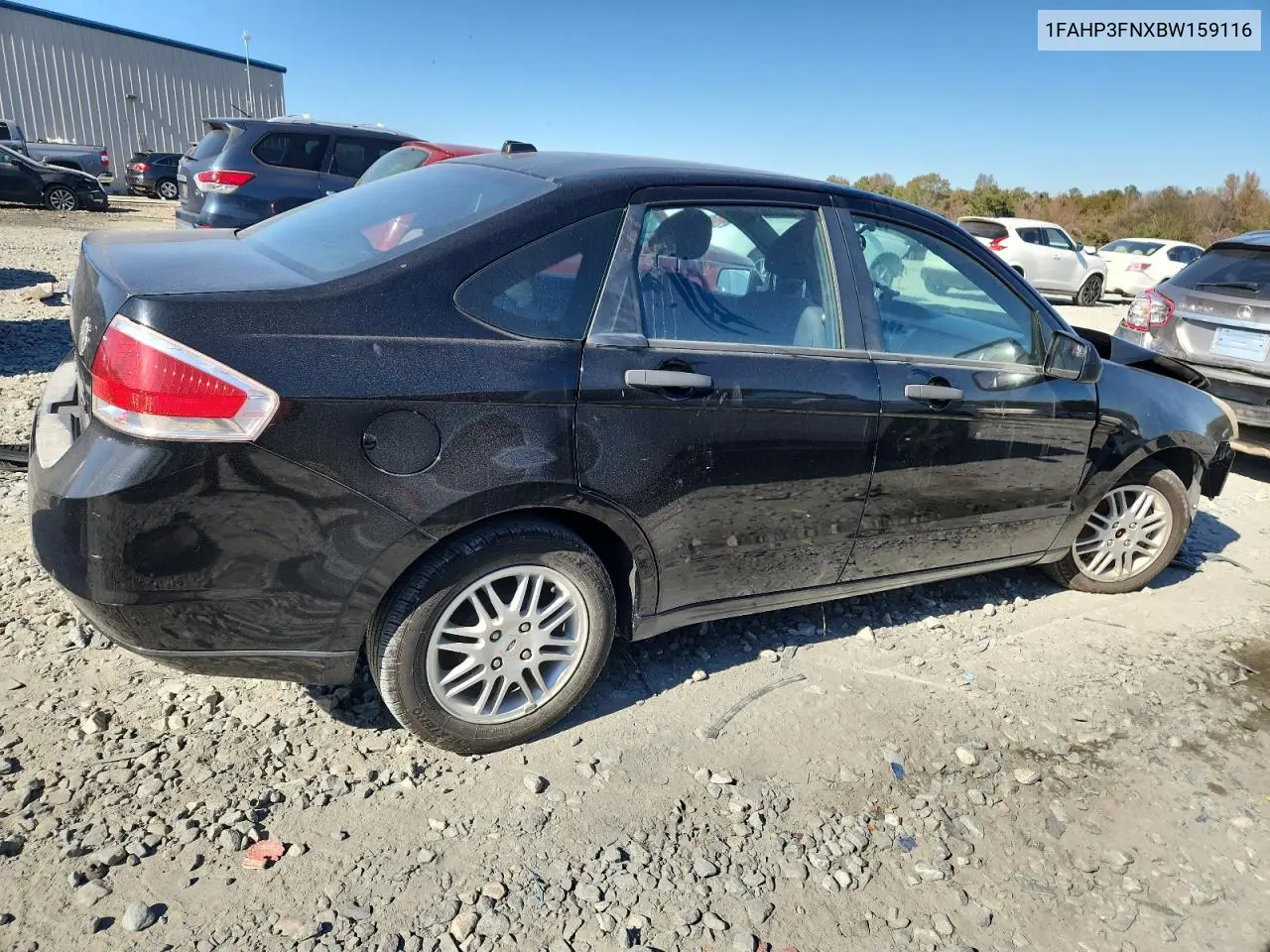 1FAHP3FNXBW159116 2011 Ford Focus Se