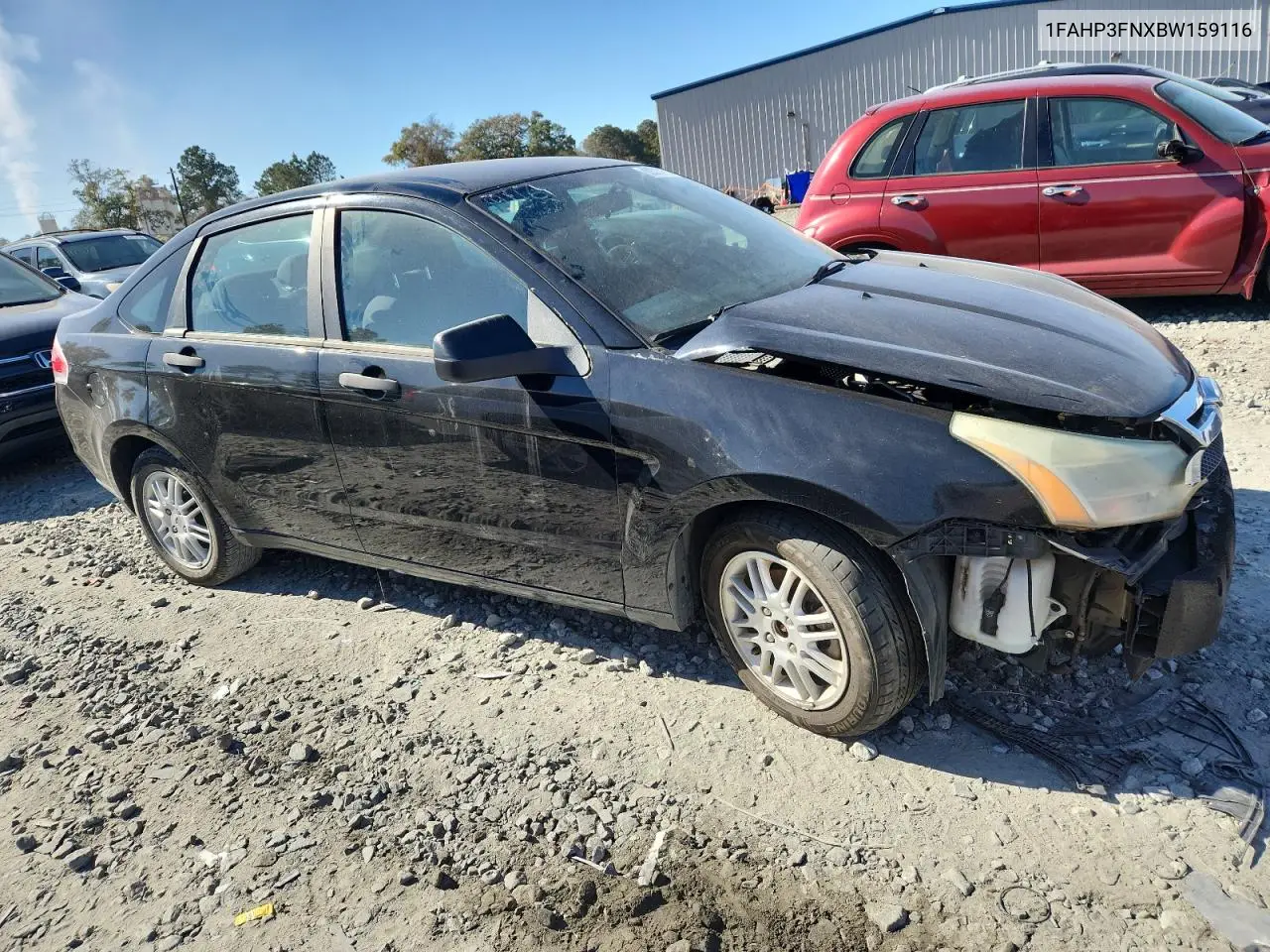 1FAHP3FNXBW159116 2011 Ford Focus Se
