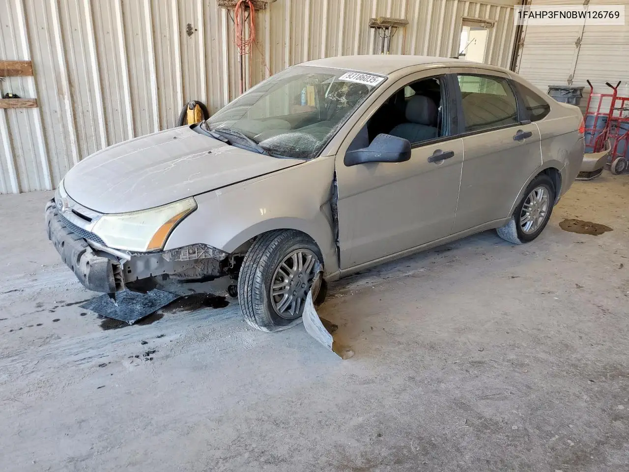 1FAHP3FN0BW126769 2011 Ford Focus Se