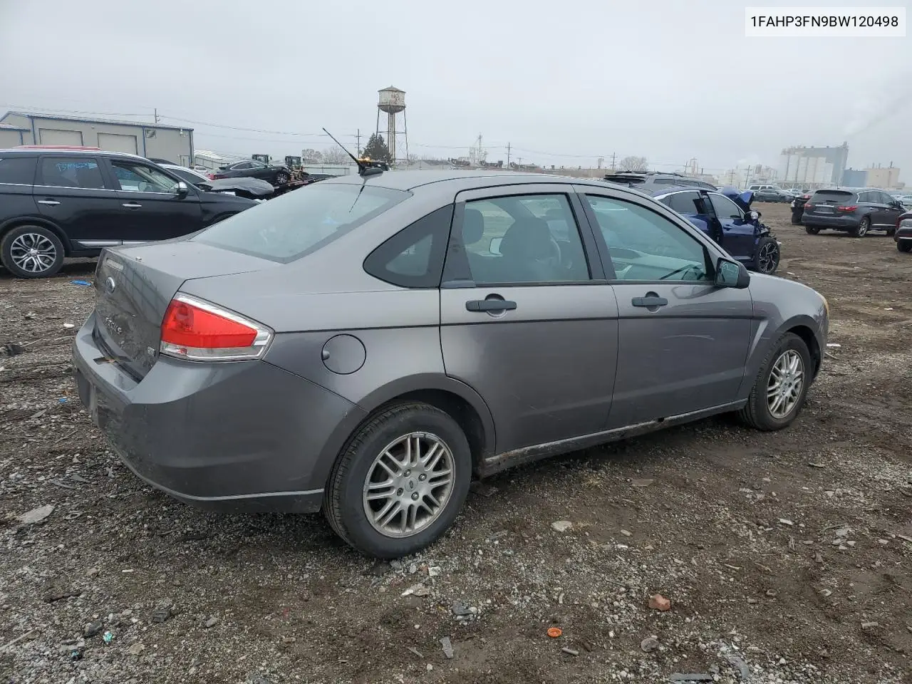 1FAHP3FN9BW120498 2011 Ford Focus Se