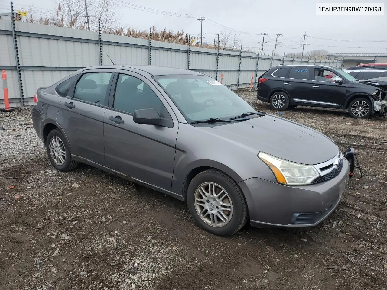 1FAHP3FN9BW120498 2011 Ford Focus Se