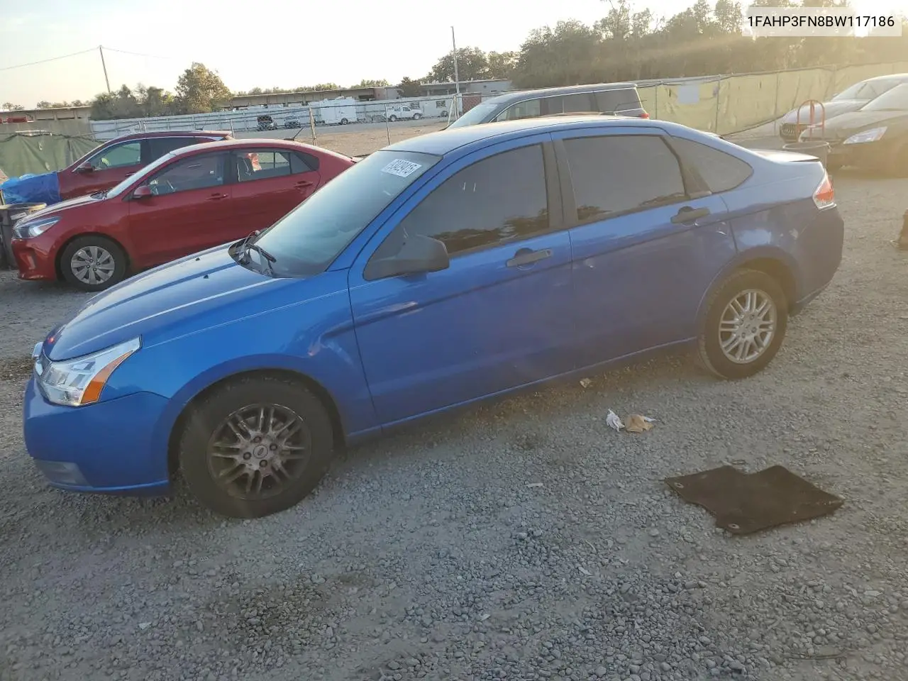 1FAHP3FN8BW117186 2011 Ford Focus Se