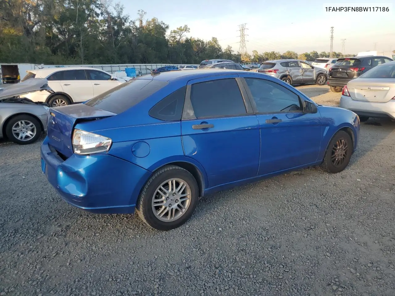 1FAHP3FN8BW117186 2011 Ford Focus Se