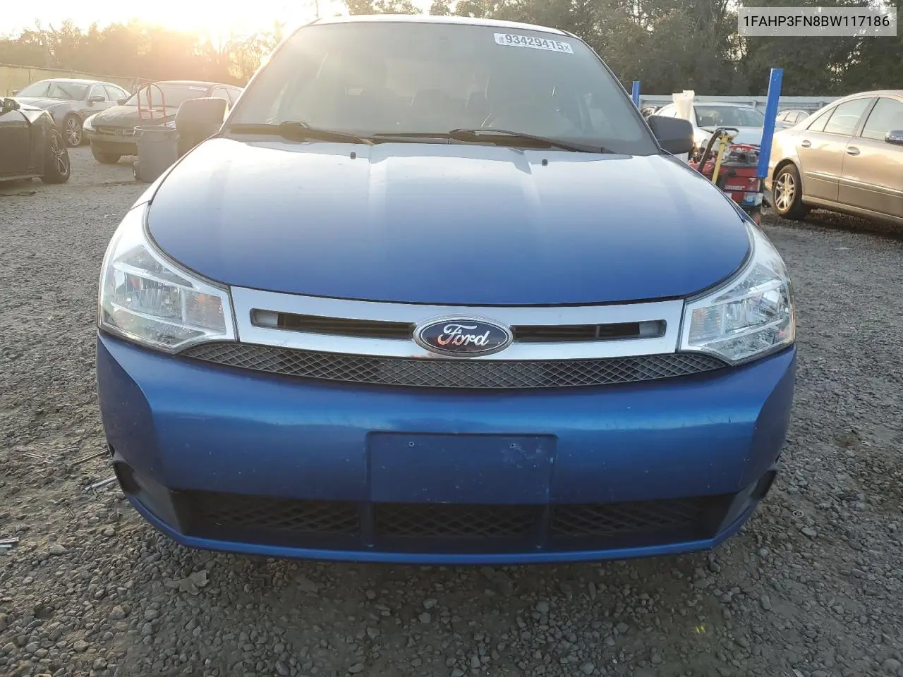1FAHP3FN8BW117186 2011 Ford Focus Se