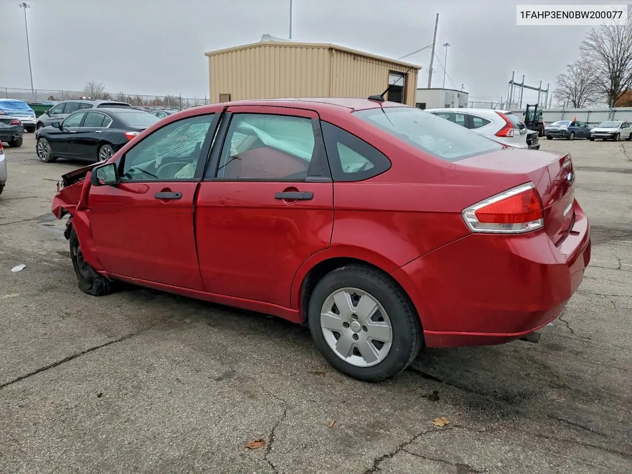 1FAHP3EN0BW200077 2011 Ford Focus S
