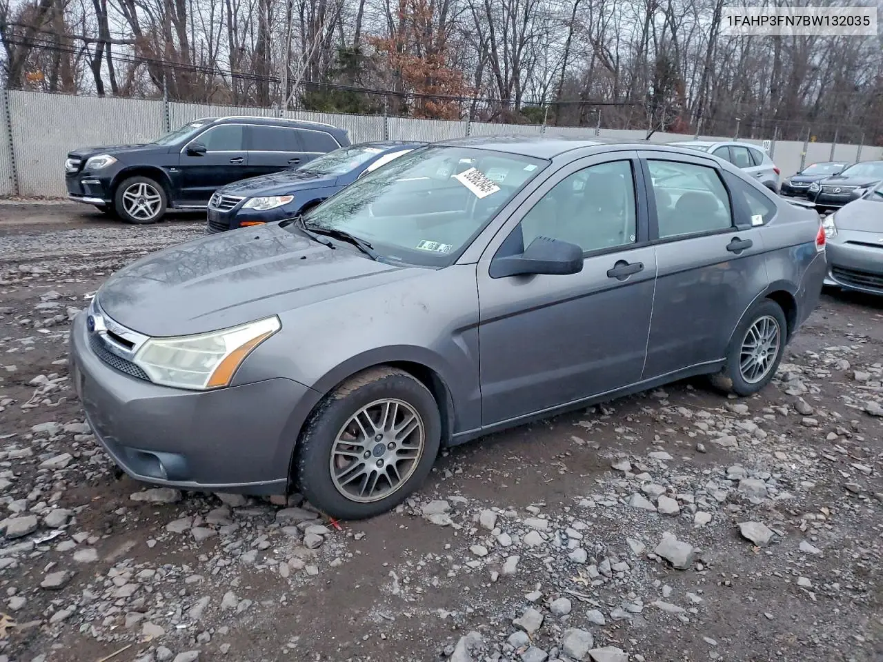1FAHP3FN7BW132035 2011 Ford Focus Se