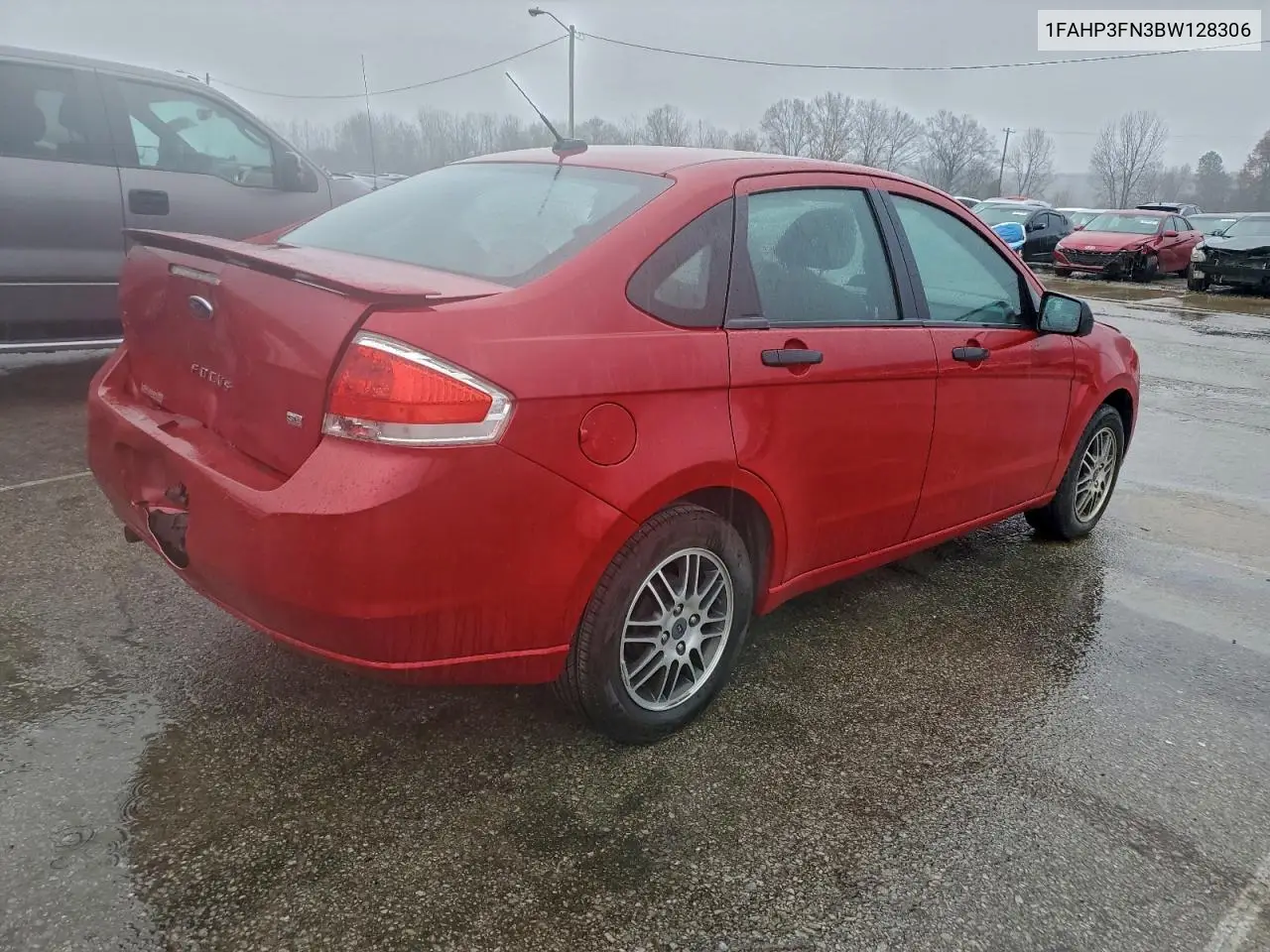 1FAHP3FN3BW128306 2011 Ford Focus Se