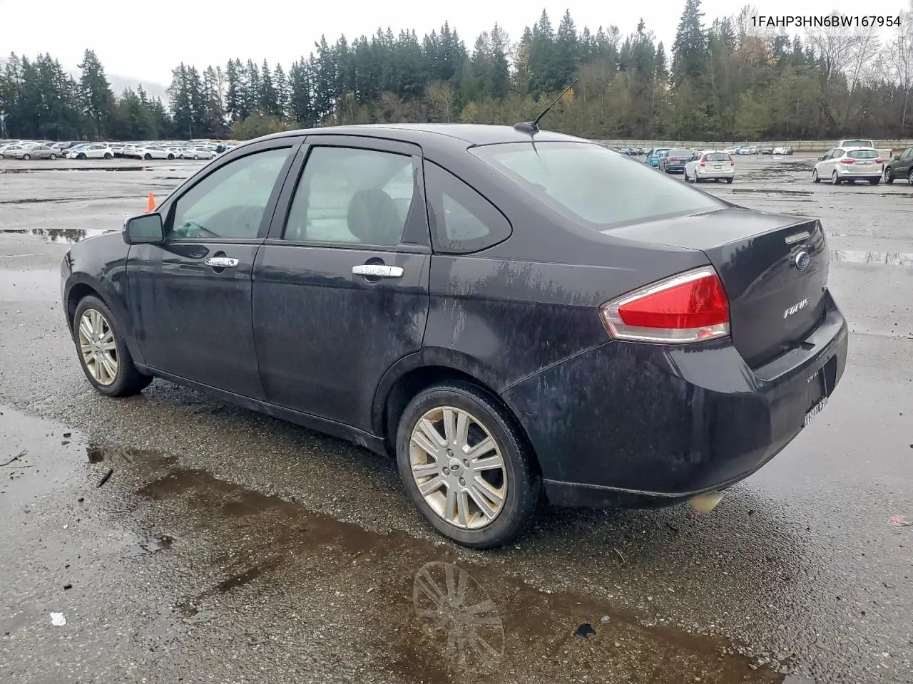 1FAHP3HN6BW167954 2011 Ford Focus Sel