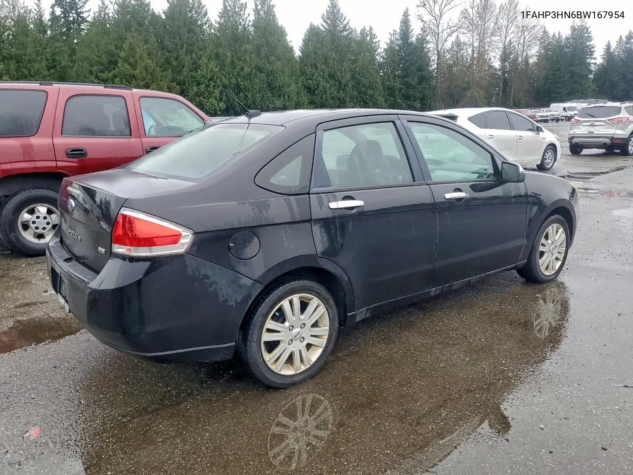 1FAHP3HN6BW167954 2011 Ford Focus Sel
