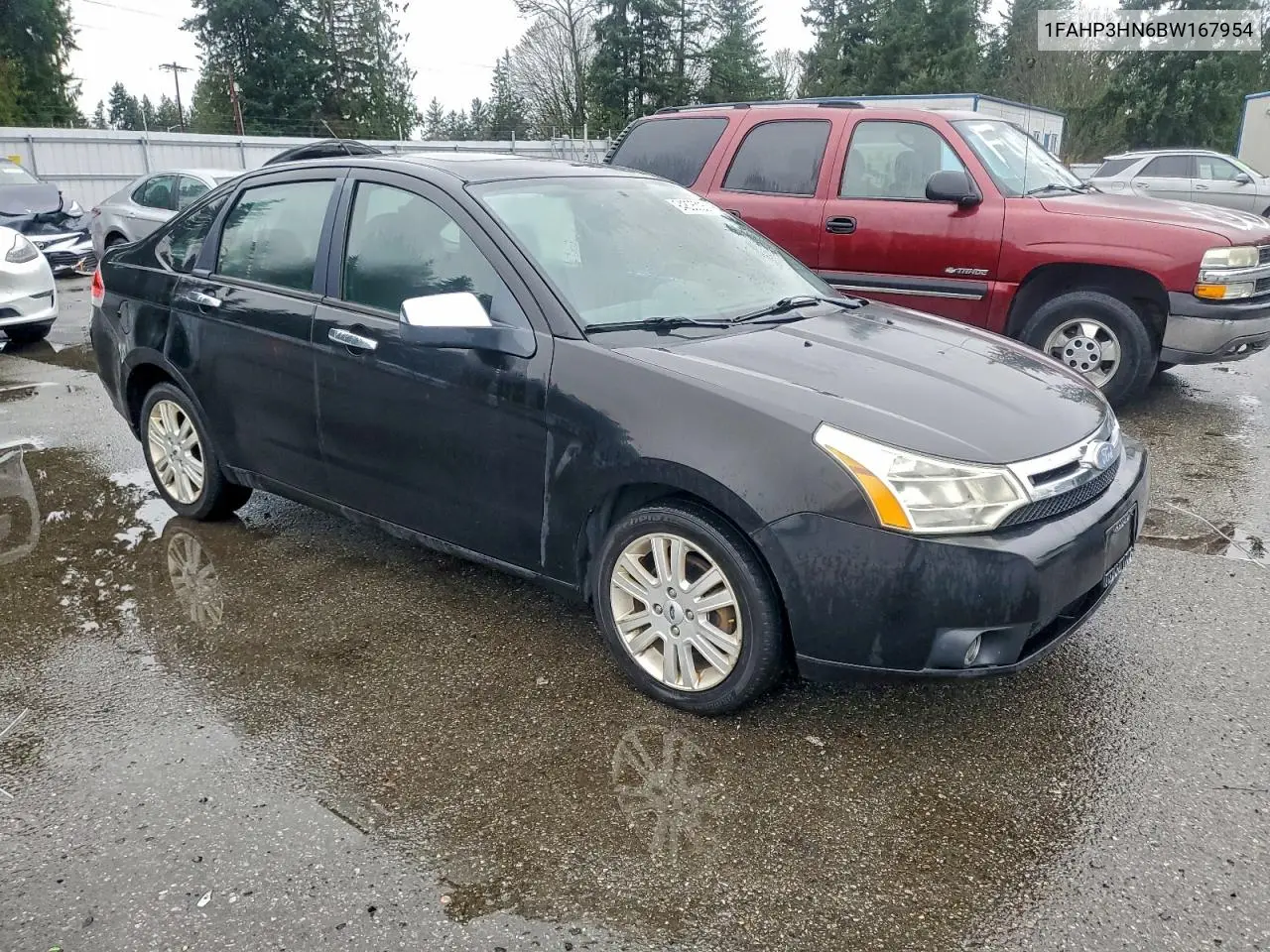 1FAHP3HN6BW167954 2011 Ford Focus Sel