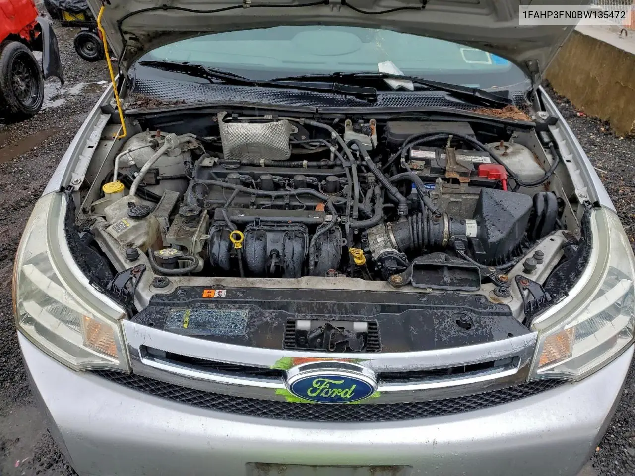 1FAHP3FN0BW135472 2011 Ford Focus Se