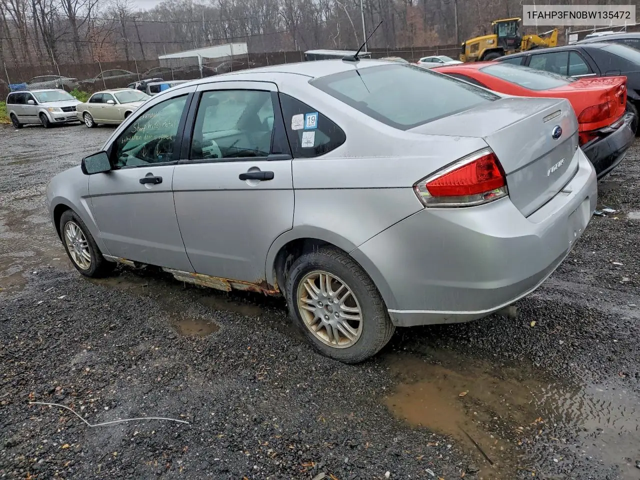 1FAHP3FN0BW135472 2011 Ford Focus Se