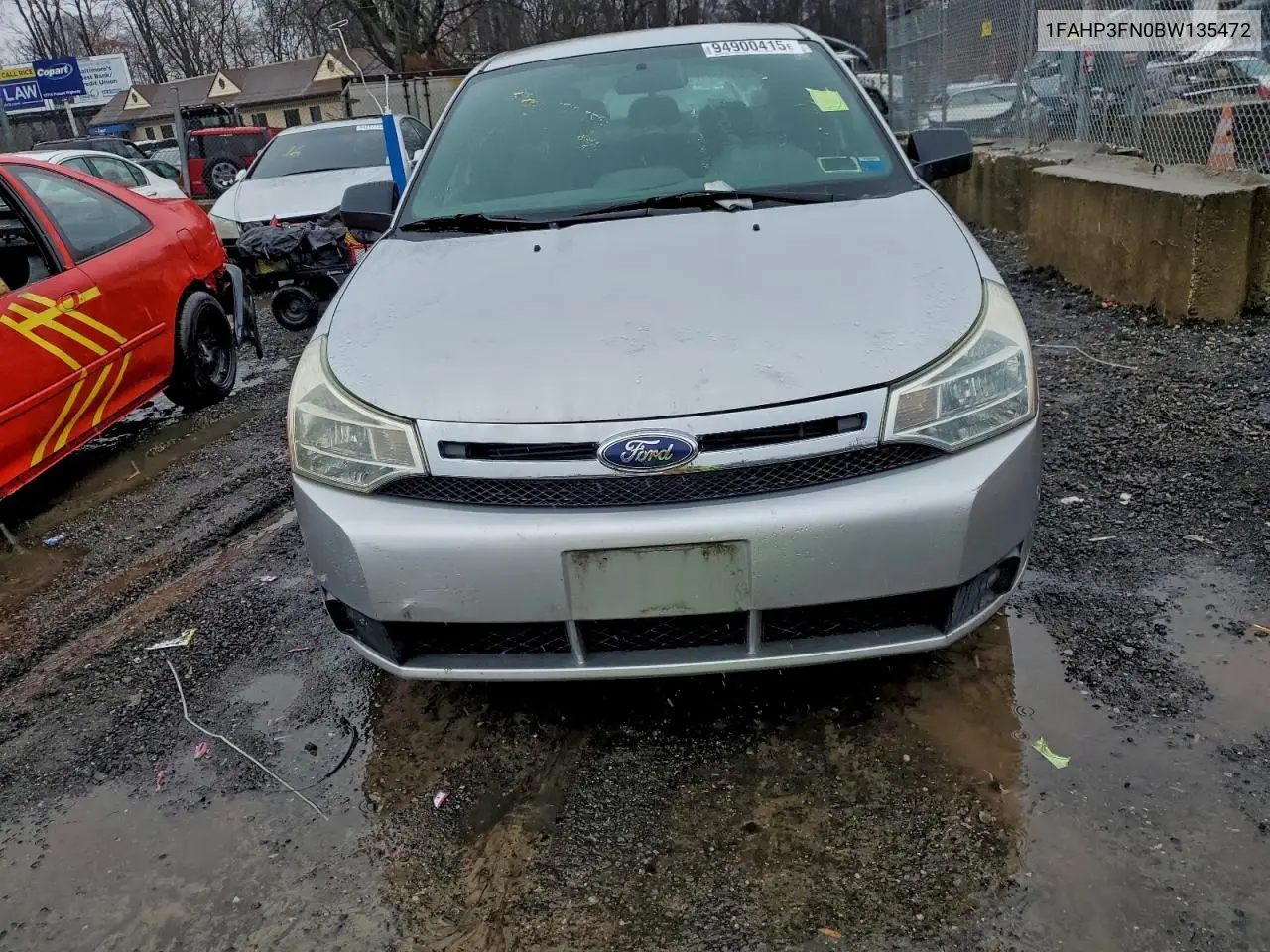 1FAHP3FN0BW135472 2011 Ford Focus Se