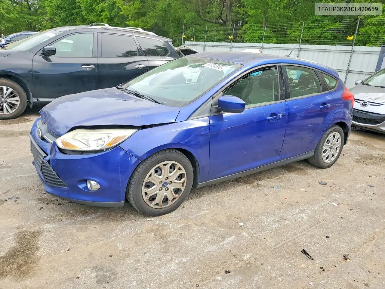 1FAHP3K28CL420659 2012 Ford Focus Se