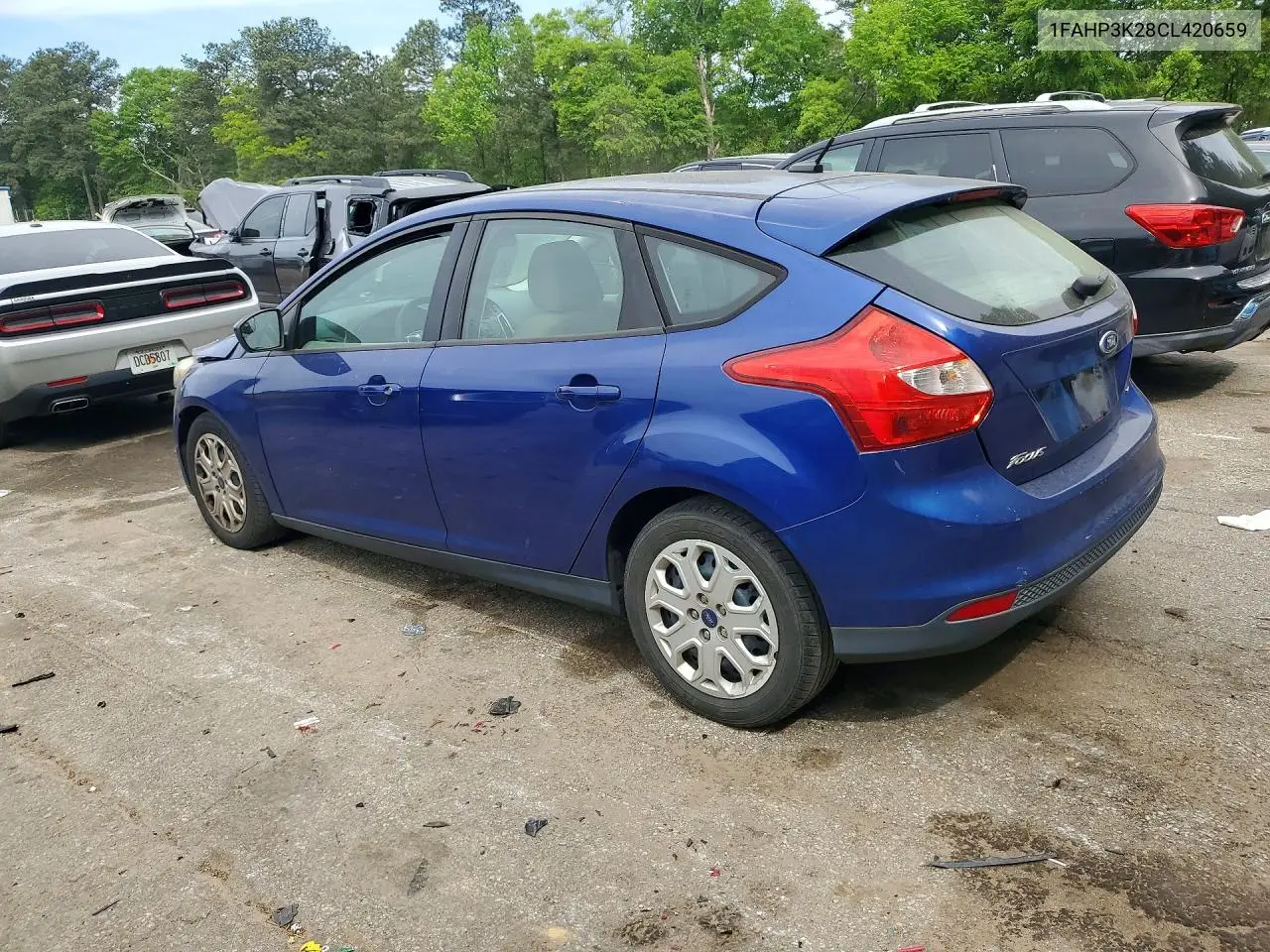 1FAHP3K28CL420659 2012 Ford Focus Se