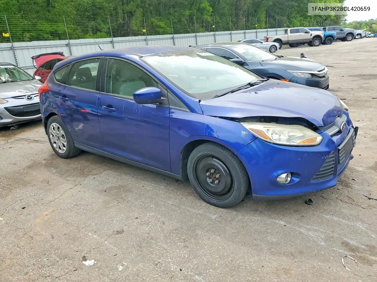 1FAHP3K28CL420659 2012 Ford Focus Se
