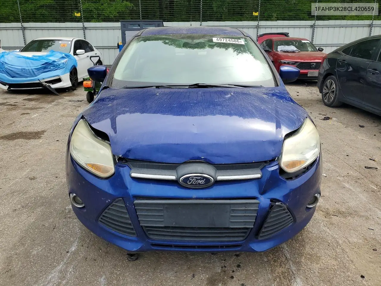 1FAHP3K28CL420659 2012 Ford Focus Se