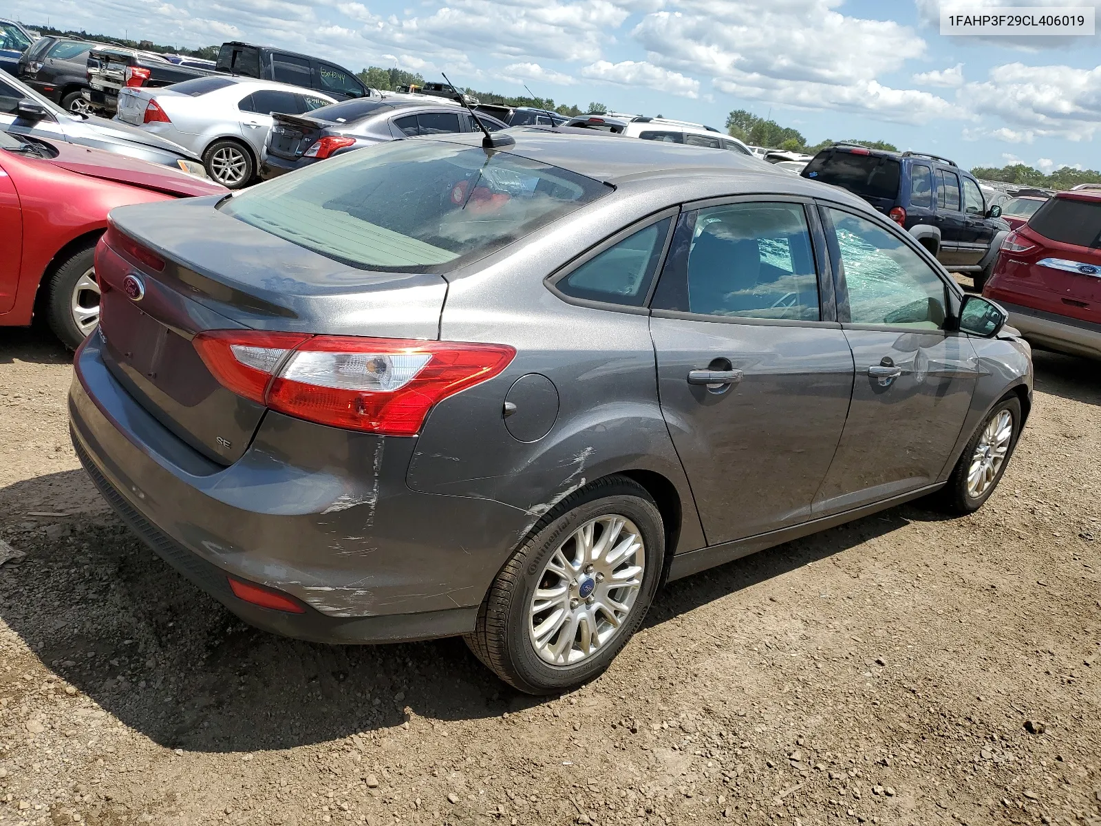 1FAHP3F29CL406019 2012 Ford Focus Se