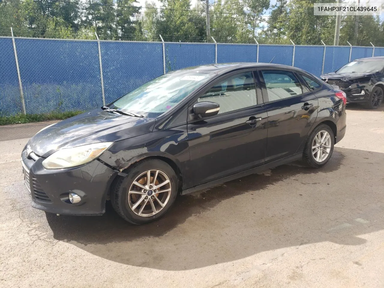 2012 Ford Focus Se VIN: 1FAHP3F21CL439645 Lot: 70644424