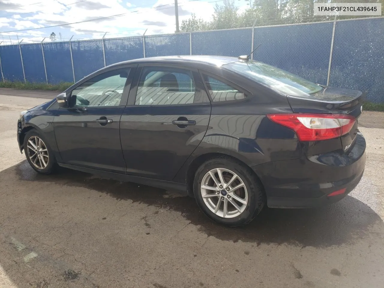 2012 Ford Focus Se VIN: 1FAHP3F21CL439645 Lot: 70644424