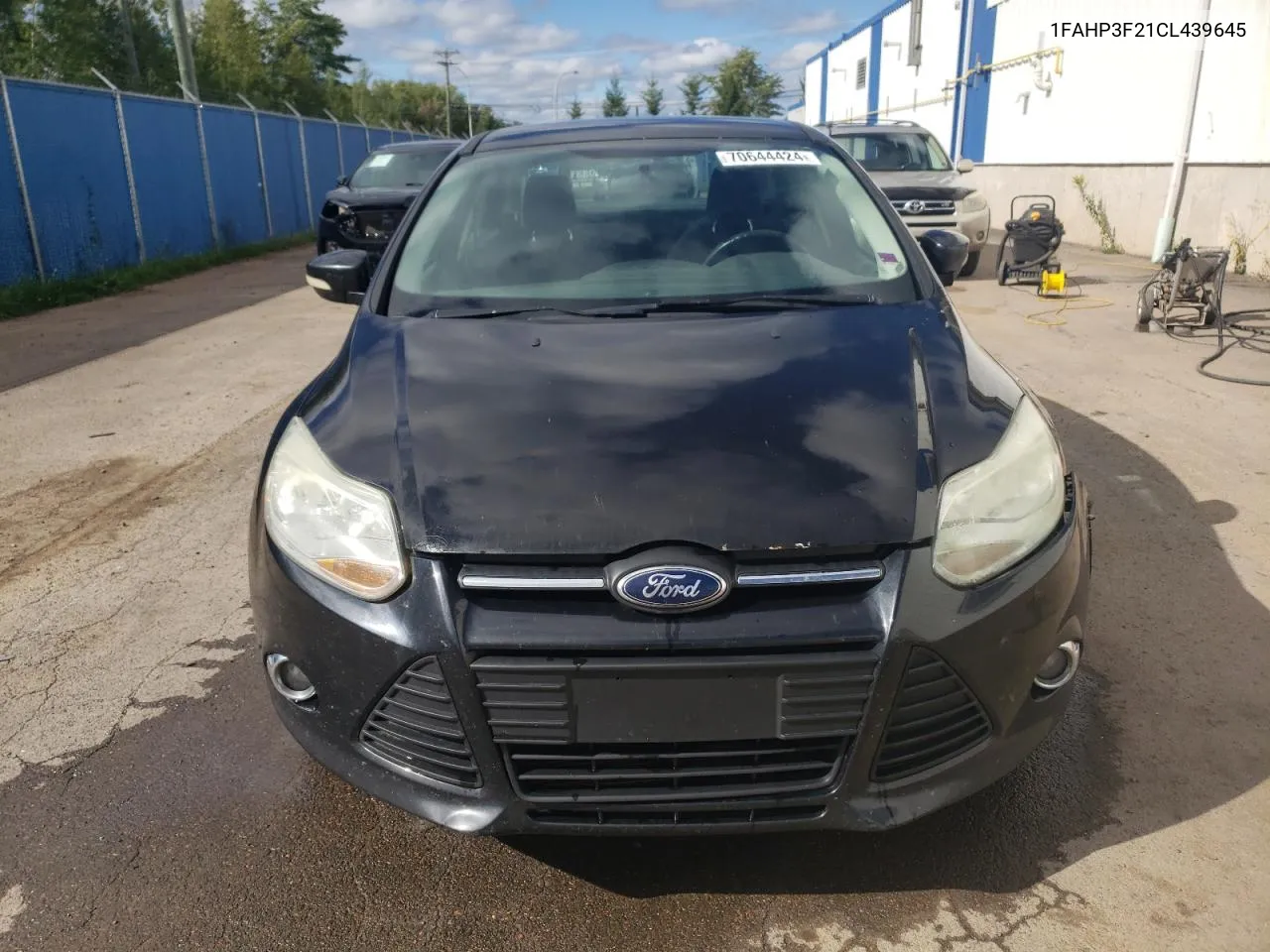 2012 Ford Focus Se VIN: 1FAHP3F21CL439645 Lot: 70644424