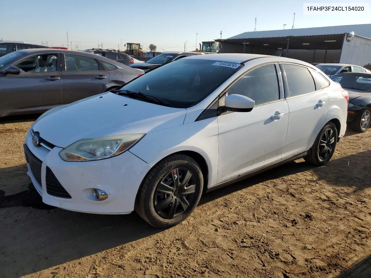 1FAHP3F24CL154020 2012 Ford Focus Se