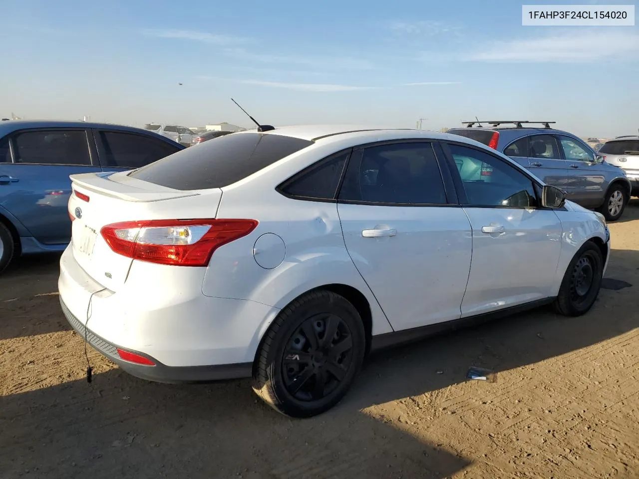 1FAHP3F24CL154020 2012 Ford Focus Se