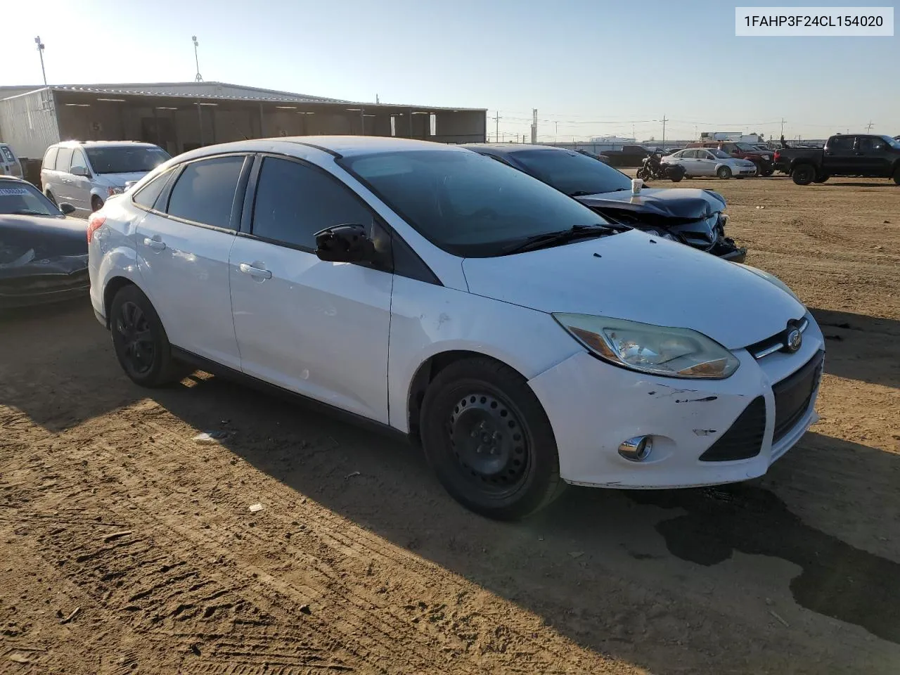 1FAHP3F24CL154020 2012 Ford Focus Se