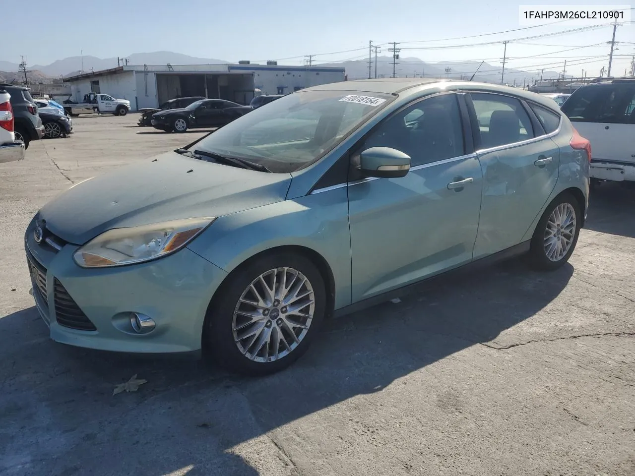 2012 Ford Focus Sel VIN: 1FAHP3M26CL210901 Lot: 72018154